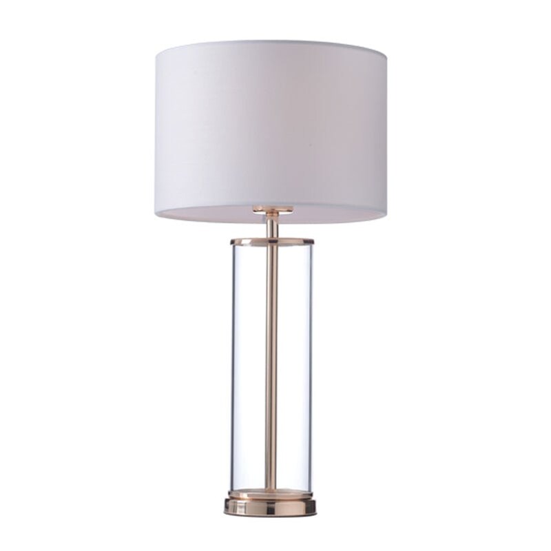 Πορτατίφ Aca Antelino Od90801twg Μεταλλικό 25x25x49 cm - Λευκό/Μπρονζέ ACA DECOR