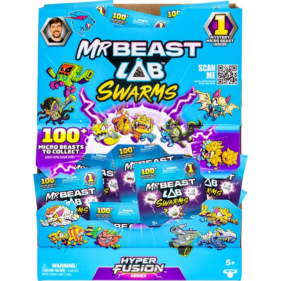 Mr Beast Lab Swarms Hyper Fusion Giochi Preziosi Φιγούρα Έκπληξη (BTR13000) image 1