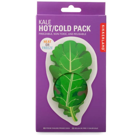 Παγοκύστη Kikkerland Kale Hot/Cold Pack - Πράσινη image 1