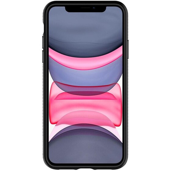 Θήκη Apple iPhone 11 - Spigen Liquid Air - Matte Black image 1