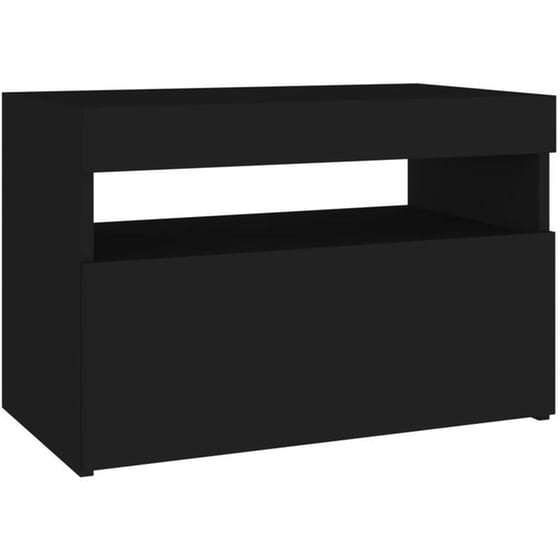 Έπιπλα Τηλεόρασης VidaXL Μοριοσανίδα 2 Τμχ 60x35x40cm - Μαύρο image 9