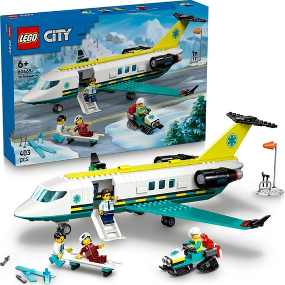 LEGO® City Emergency Air Ambulance Airplane (60465) image 1