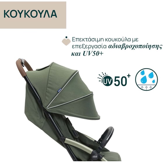 Chicco Καρότσι Μωρού Goody Xplus Twinkle Green image 8