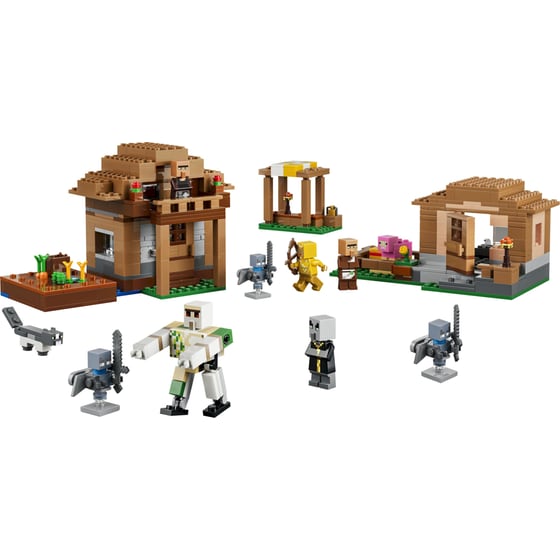 LEGO® Minecraft® Επίθεση Επικαλεστών στο Χωριό (21596) image 1