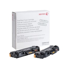 Toner Xerox 106R04349 Dual Pack - Black