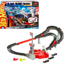 Mattel Hot Wheels Πίστα Racing Formula 1 Sprint Race Circuit με 3 Αυτοκινητάκια 1:64 (JDY15)