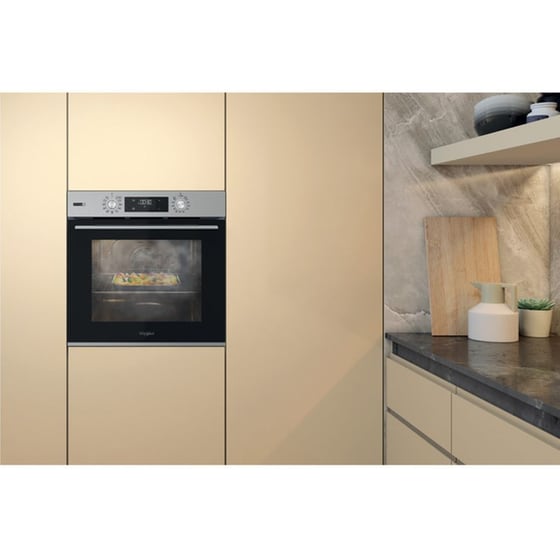 WHIRLPOOL OMSR58CU1SX & AKT8601IX 71 Lt Inox Εντοιχιζόμενος Σετ Φούρνος και Εστία image 3