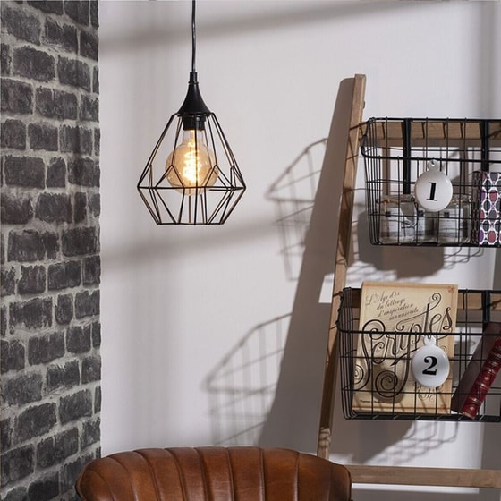 Φωτιστικό Οροφής Μονόφωτο Spitishop A-s Drim 145119 Μεταλλικό - Μαύρο image 1