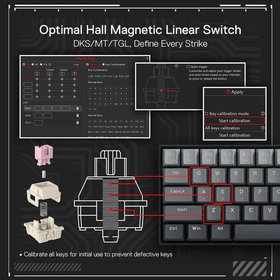 Redragon Fizz K617 Gaming Μηχανικό Ενσύρματο USB Πληκτρολόγιο RGB Μαύρο (US) image 6
