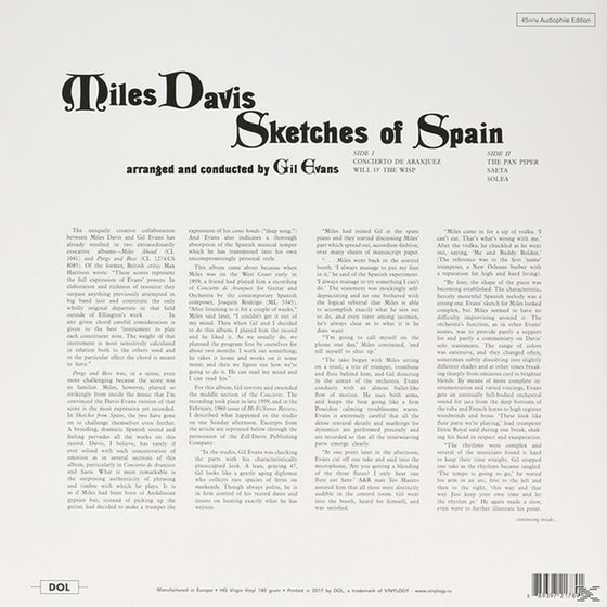 Sketches Of Spain (Vinyl) image 2
