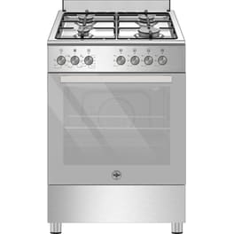LA GERMANIA SE664EX/24(GN) 60 Lt Inox Κουζίνα Μεικτή Φυσικού Αερίου