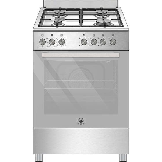 LA GERMANIA SE664EX/24(GN) 60 Lt Inox Κουζίνα Μεικτή Φυσικού Αερίου image 0