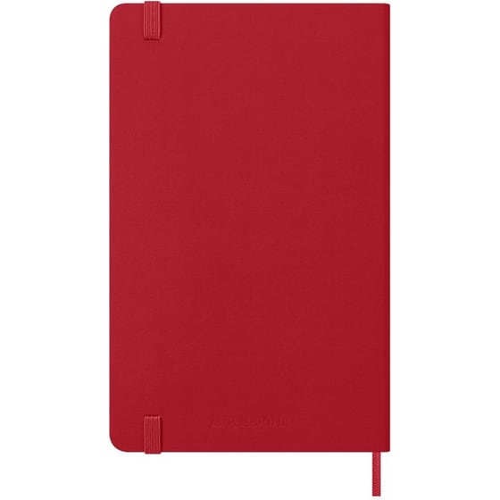 Ημερολόγιο Εβδομαδιαίο 2027 Moleskine 12M L Hardcover Κόκκινο image 6