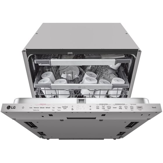 LG DB476TXS 14 Σερβίτσια με WiFi Πλήρως Εντοιχιζόμενο Πλυντήριο Πιάτων image 1