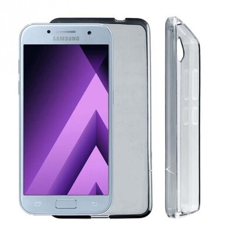 Θήκη Samsung Galaxy A3 2017 - Volte-Tel Slimcolor - Διάφανο Γκρι VOLTE-TEL