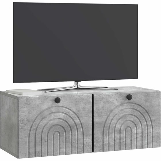 Επιτοίχιο Έπιπλο Τηλεόρασης VidaXL 78.5x31x30 cm - Γκρι image 1