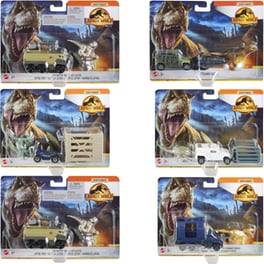 Matchbox Jurassic World Dominion Αυτοκινητάκια & Δεινόσαυροι - Διάφορα Σχέδια