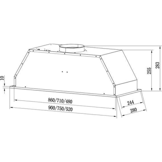 CANDY CBG6402X 52cm Inox Μηχανισμός Απορρόφησης image 3