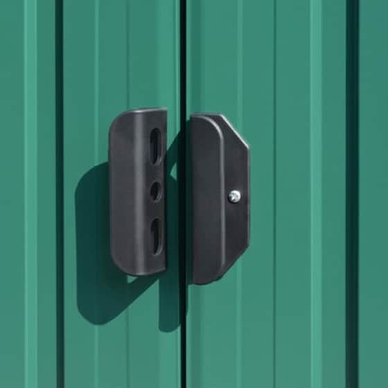 Vidaxl Αποθήκη Κήπου Πράσινη 257 X 990 X 181 Εκ. Γαλβανισμένο Ατσάλι image 4