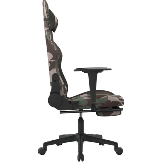 Καρέκλα Gaming VIDAXL 345510 με Υποπόδιο image 1