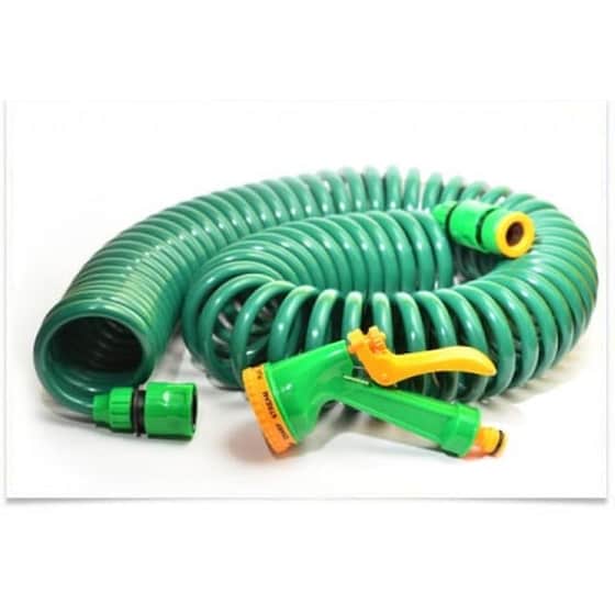 Λάστιχο Κήπου - Βεράντας Σπιράλ Με Πιστόλι image 0