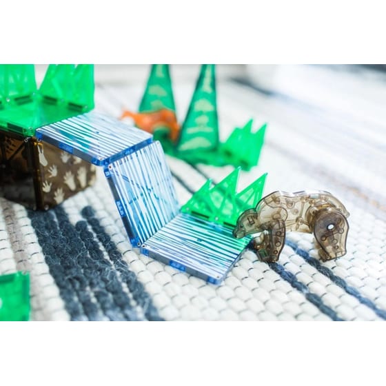Magna Tiles Forest Animals Μαγνητικό Παιχνίδι 25 κομματιών image 5