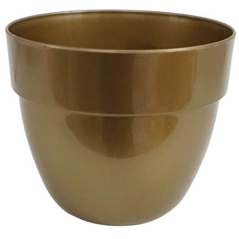 Γλάστρα Marhome Orchidea Nowa Πλαστικό 3.4L - Χρυσό