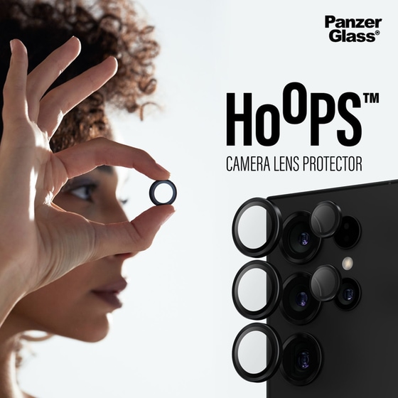 Προστατευτικό καμερών Samsung Galaxy S24 Ultra - Panzerglass Hoops Black Anti-Scratch image 8