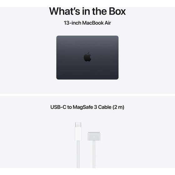 Apple MacBook Air with M5 Chip 13.6" QHD (Apple M5/16GB/512GB SSD/MacOS) Midnight image 8