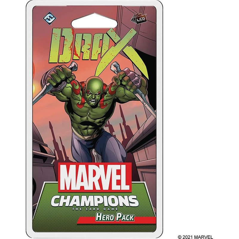 Marvel Champions The Card Game: Drax Hero Pack Κάρτες Επέκταση