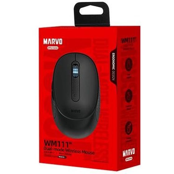 Marvo Wm111 Ασύρματο Ποντίκι - Μαύρο image 6