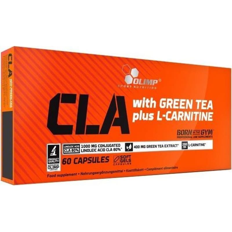 OLIMP Λιποδιαλύτης OlimpCla And Green Tea Plus L-carnitine - 60 κάψουλες