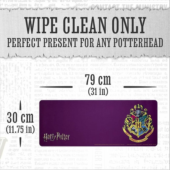 Paladone Harry Potter Hogwarts Mouse Pad XXL 800mm Μωβ image 5