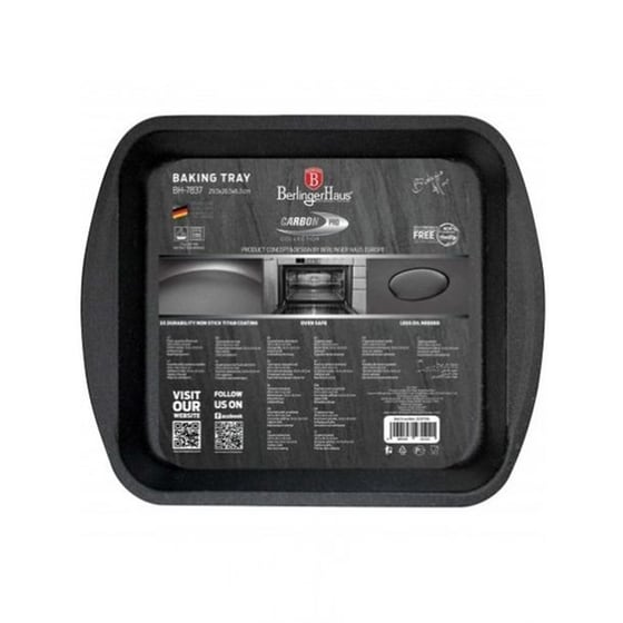 BERLINGER HAUS BH-7837 Αντικολλητικό Ταψί Μαύρο image 3