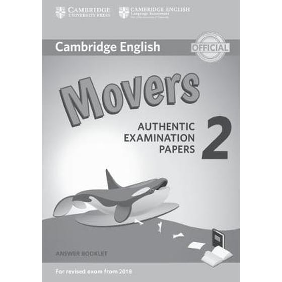Cambridge English Young Learners 2 for Revised Exam from 2018 Movers Answer Booklet (Pre-A1) image 0