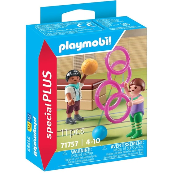 PLAYMOBIL® Προπόνηση Στο Γυμναστήριο (71757) image 0