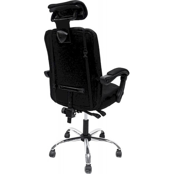 Καρέκλα Γραφείου 24Mall Crone από Ύφασμα Mesh - Μαύρη image 2