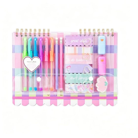Sketchbook Σημειωματάριο Posh+Pop με Σετ Stationery image 0