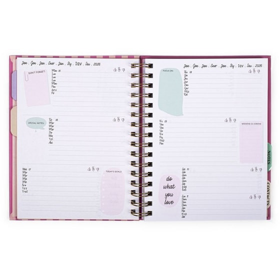 Ημερολόγιο Posh+Pop 2026 12Μ Σπιράλ Daisy image 7