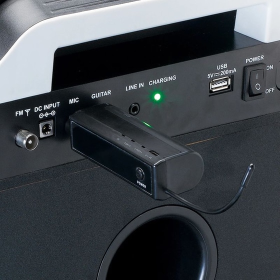 Μικρόφωνο Lenco MCW-020BK - Μαύρο image 3