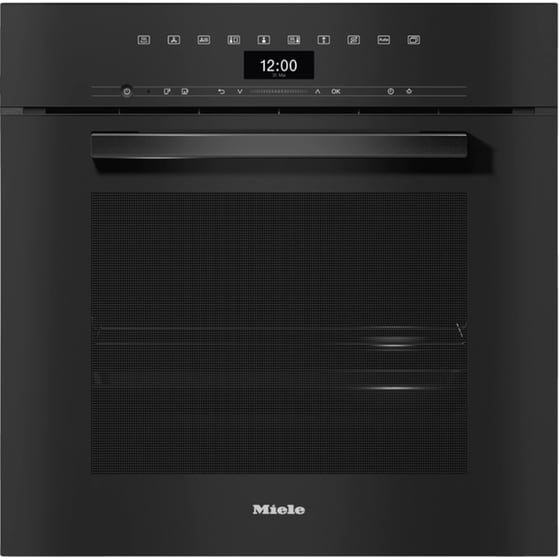 MIELE DGC 7460 HC PRO 47 Lt Μαύρο Εντοιχιζόμενος Φούρνος Άνω Πάγκου image 0