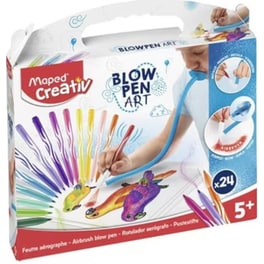 Σετ Ζωγραφικής Maped Blowpen 24 Τεμάχια