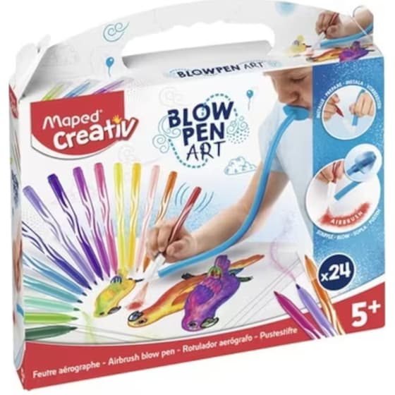 Σετ Ζωγραφικής Maped Blowpen 24 Τεμάχια image 0
