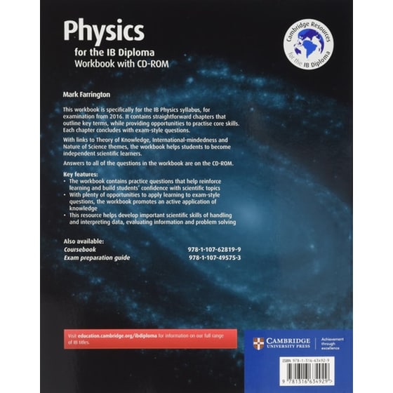 Physics for the IB Diploma Workbook with CD-ROM image 1
