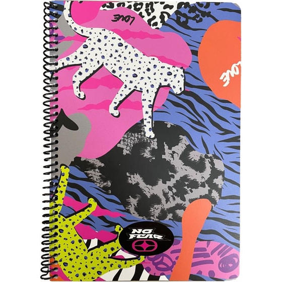 Τετράδιο Σπιράλ No Fear 2 Θεμάτων Africa Pin (1 Τεμάχιο) image 0