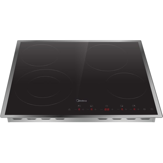 MIDEA MCH702F298K0FRX 59 cm Μαύρο Εστία Κεραμική Αυτόνομη image 3