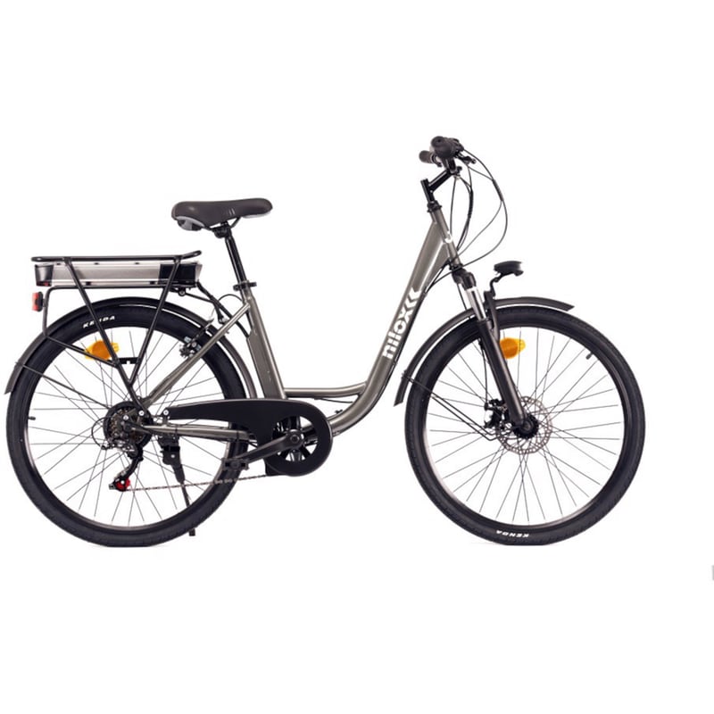 NILOX Ηλεκτρικό Ποδήλατο Nilox Doc J5 Plus - Γκρι/Μαύρο