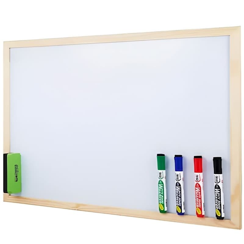 OEM White Πίνακας Μαρκαδόρου OEM 40x60 cm - Λευκό