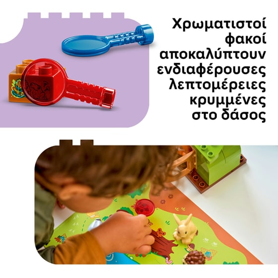 LEGO® DUPLO® Ανακαλύψεις στο Δάσος με Άγρια Ζώα (10480) image 4