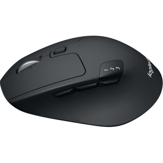 Logitech M720 Triathlon Ασύρματο Bluetooth Ποντίκι Μαύρο image 4